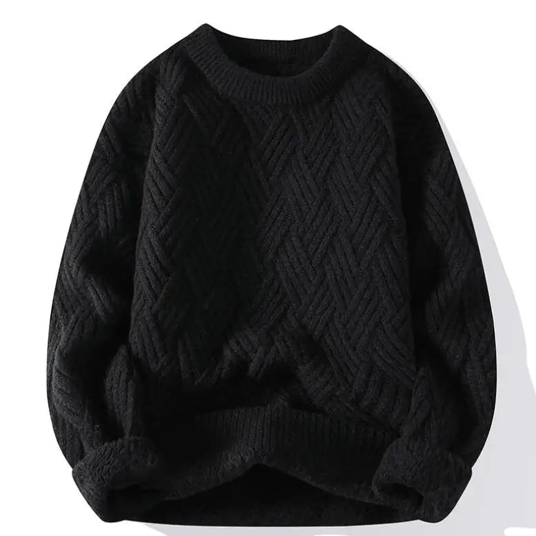 Kellen | Plaid Crew Neck Sweater