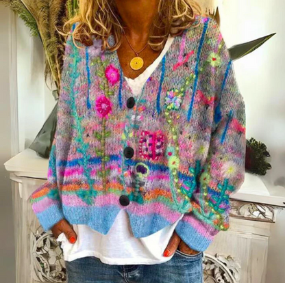 Paula | Bloom Knit Cardigan
