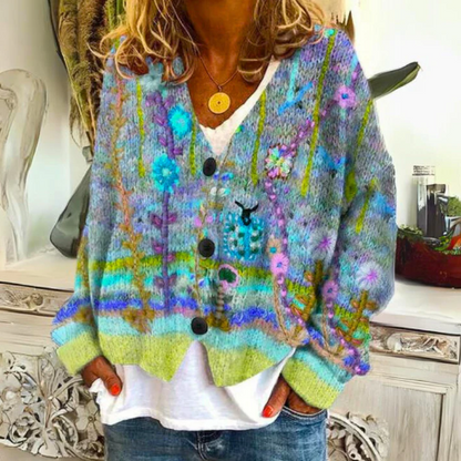 Paula | Bloom Knit Cardigan